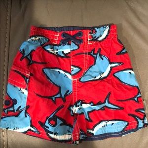 Shark bathing suit 3-6 months
